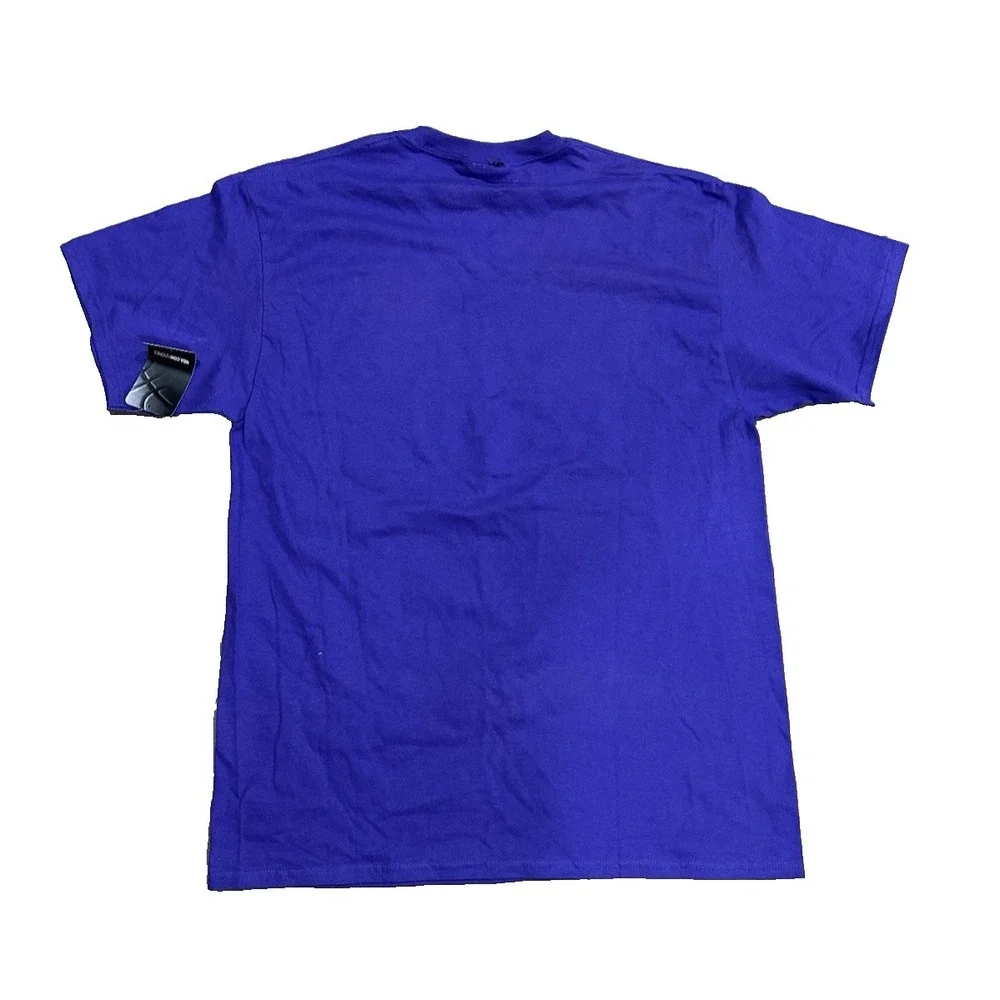 Majestic Los Angeles Lakers Men;s Purple T Shirt Size Large‎